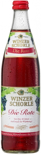 Augusta Winzer Schorle rot 20x0,5 l Glas