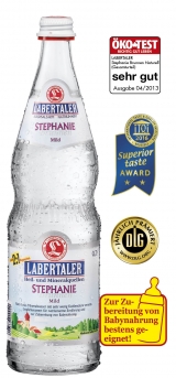 Labertaler Stephanie Brunnen - Mild 12x0,7 l Glas