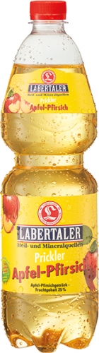 Labertaler Apfel-Pfirsich-Prickler 12x1,0 l PET
